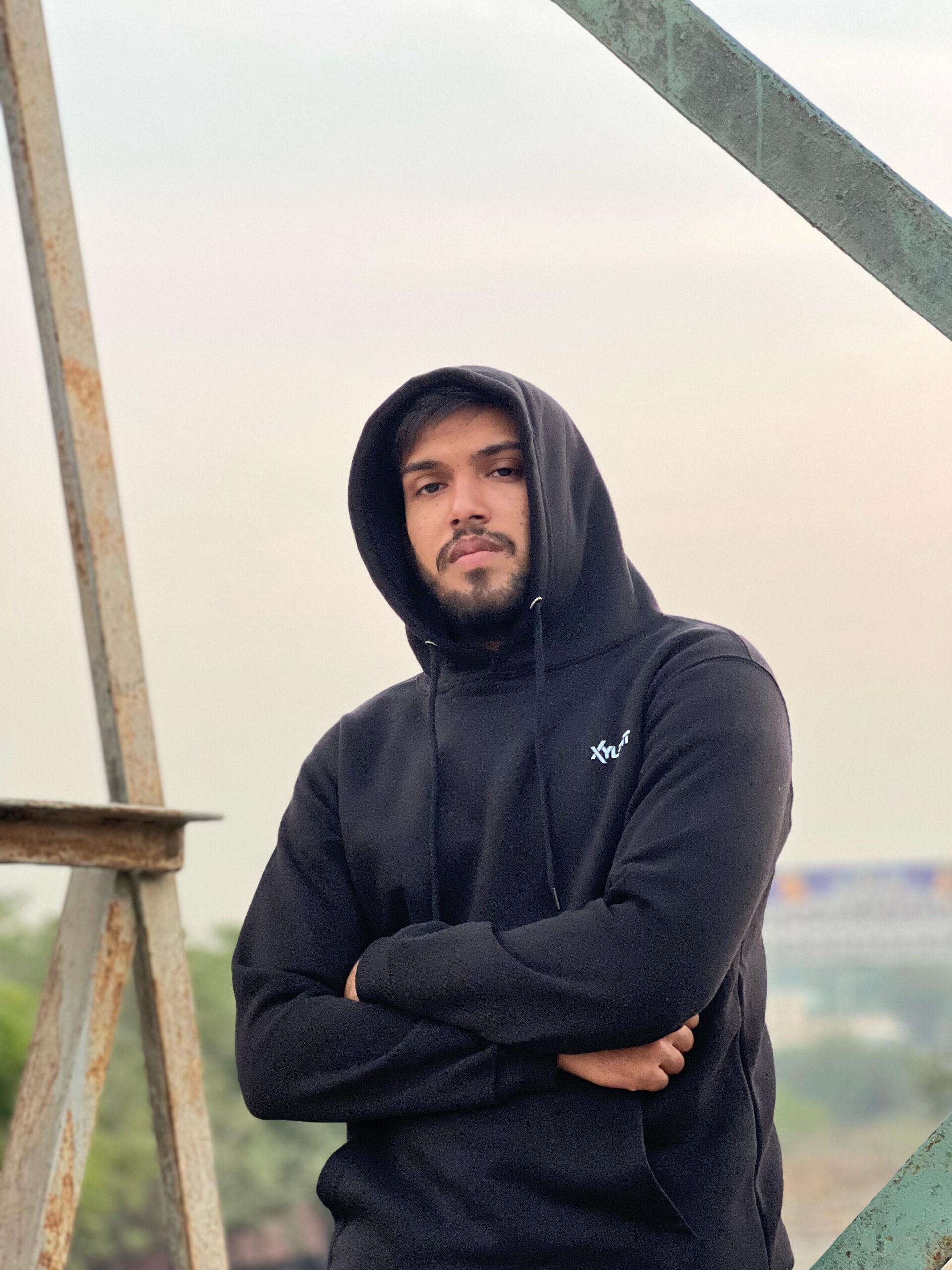 XYLENT “Cryo Black” Hoodie